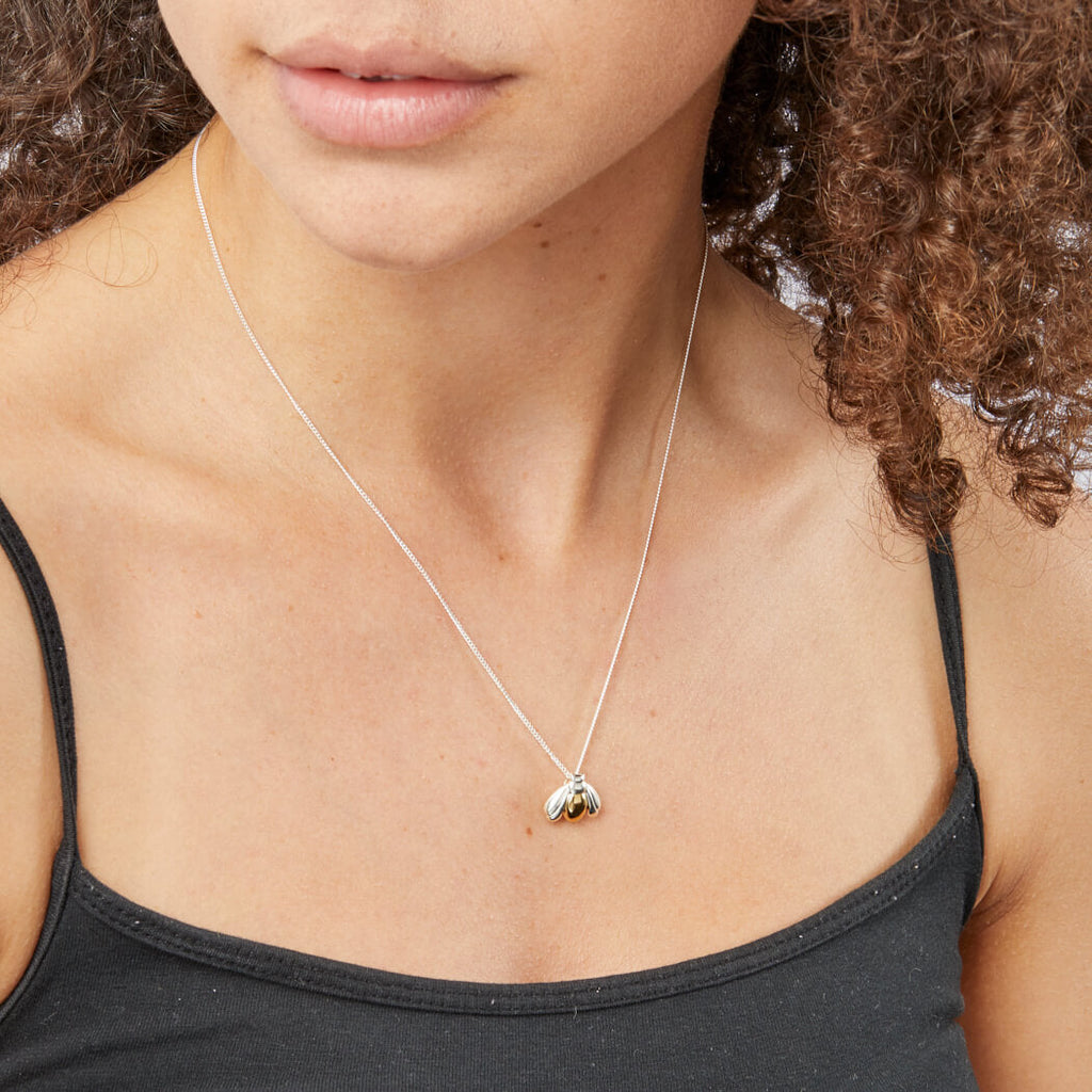 Beginnings Small Bee Pendant