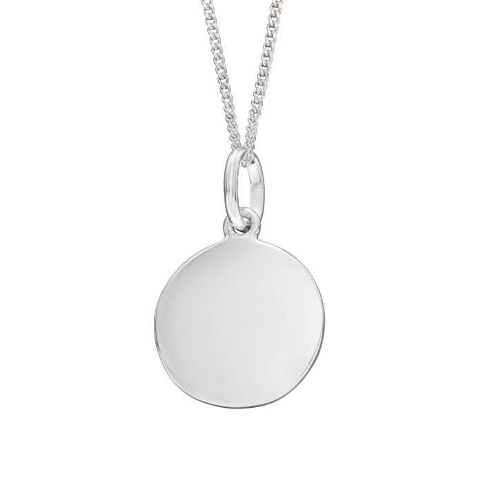 Beginnings 12mm Round Tag Pendant
