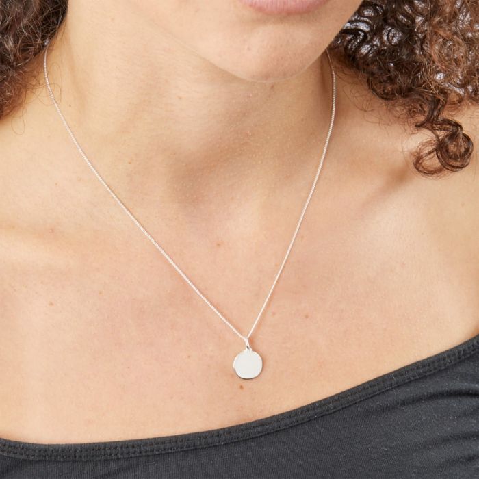 Beginnings 12mm Round Tag Pendant