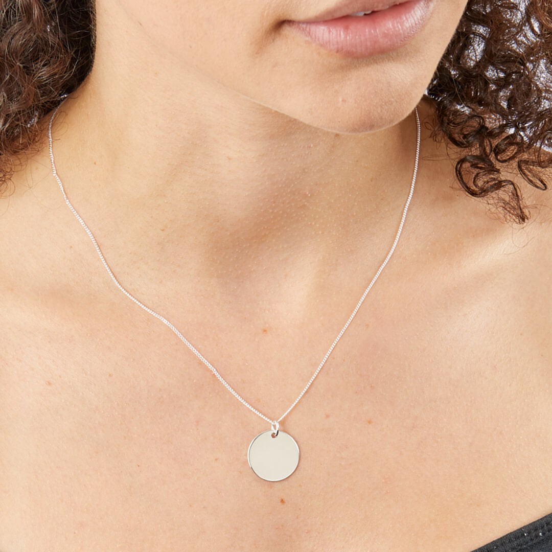 Beginnings Large 18mm Disc Pendant