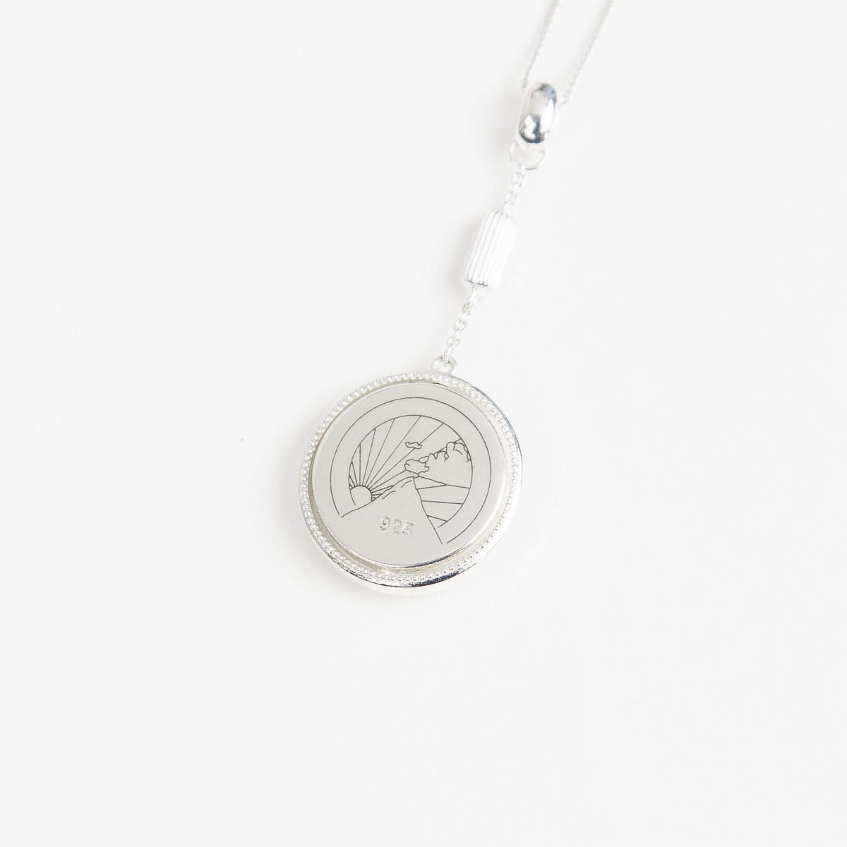 Beginnings Spinning Comfort Medallion Pendant