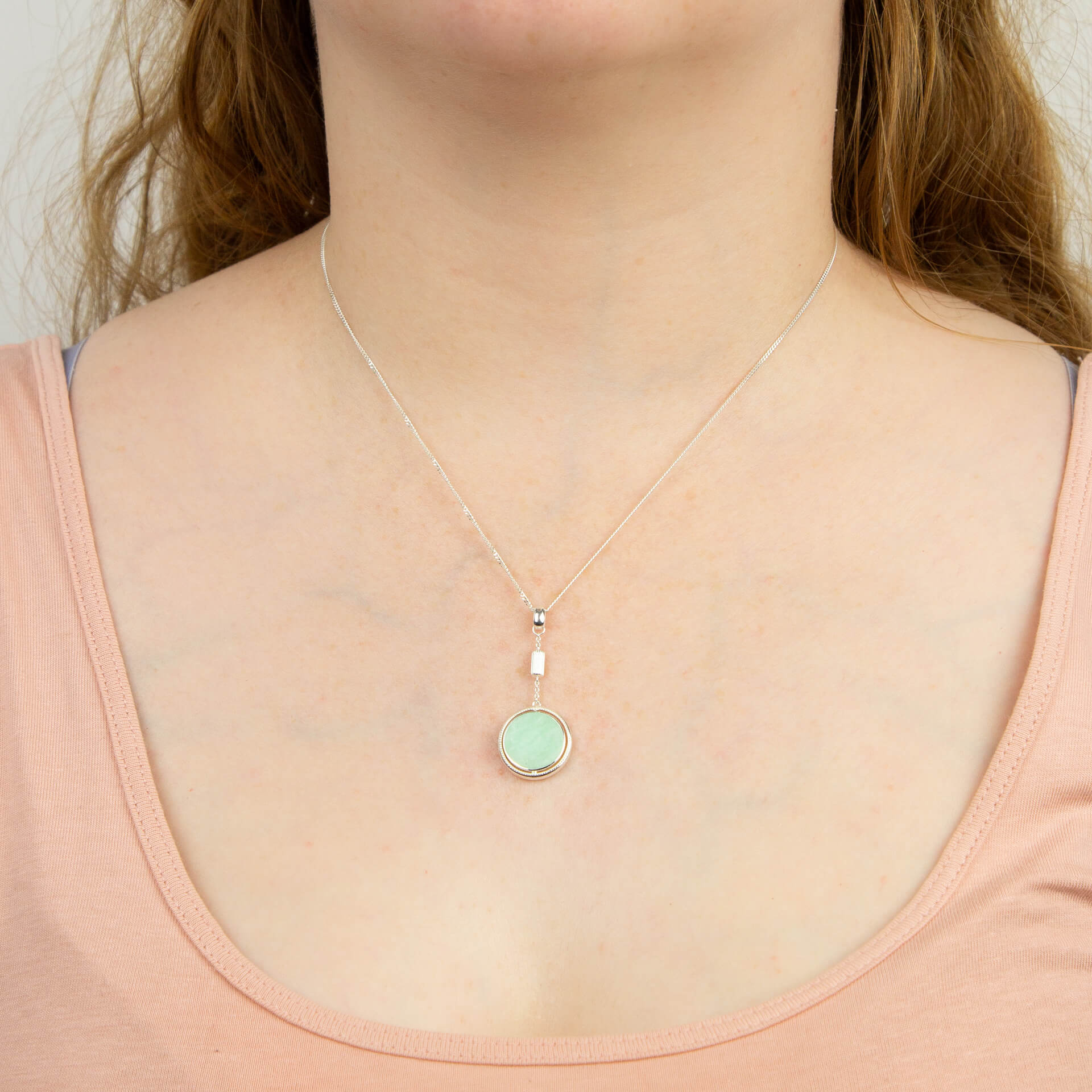 Beginnings Spinning Comfort Medallion Pendant