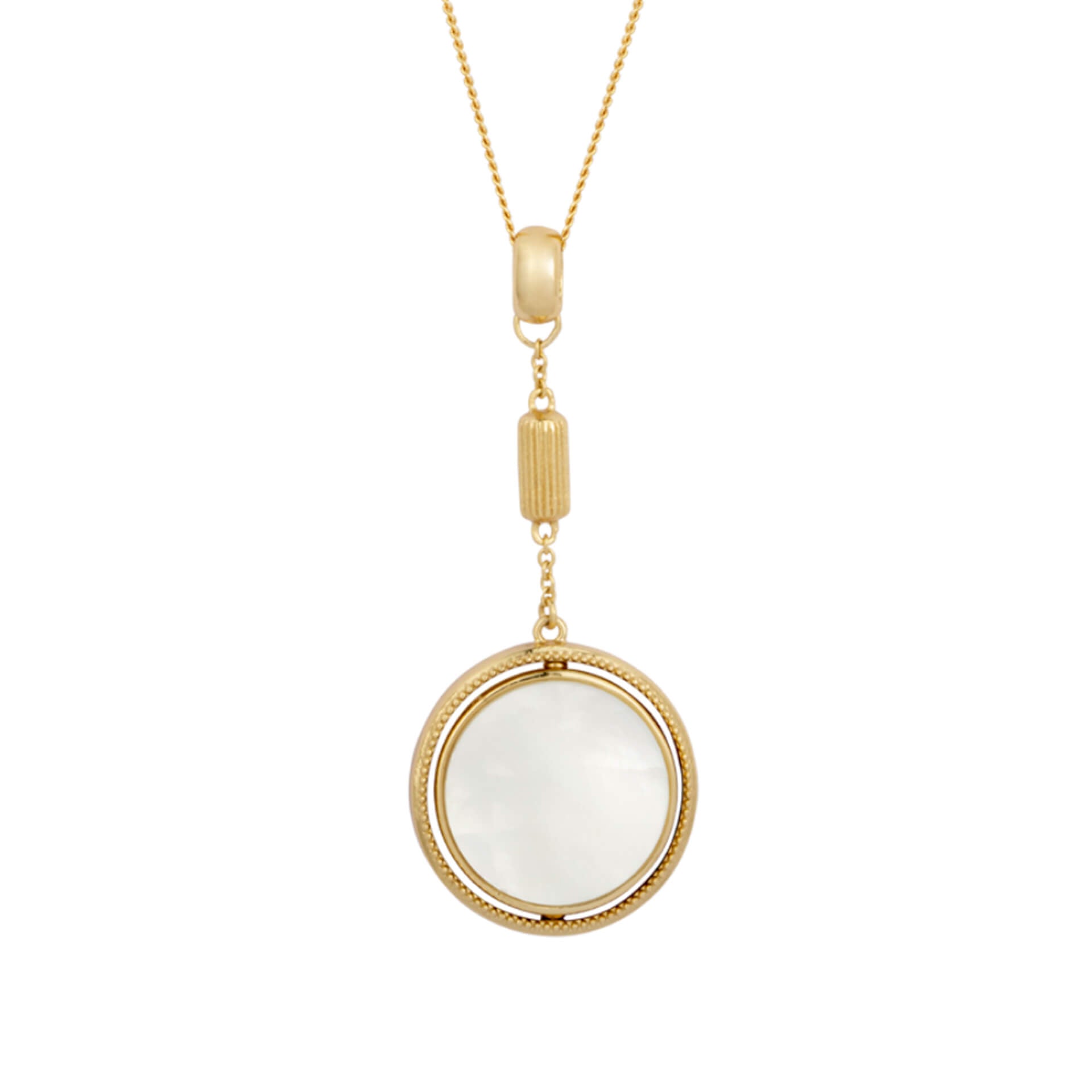 Beginnings Spinning Comfort Medallion Pendant