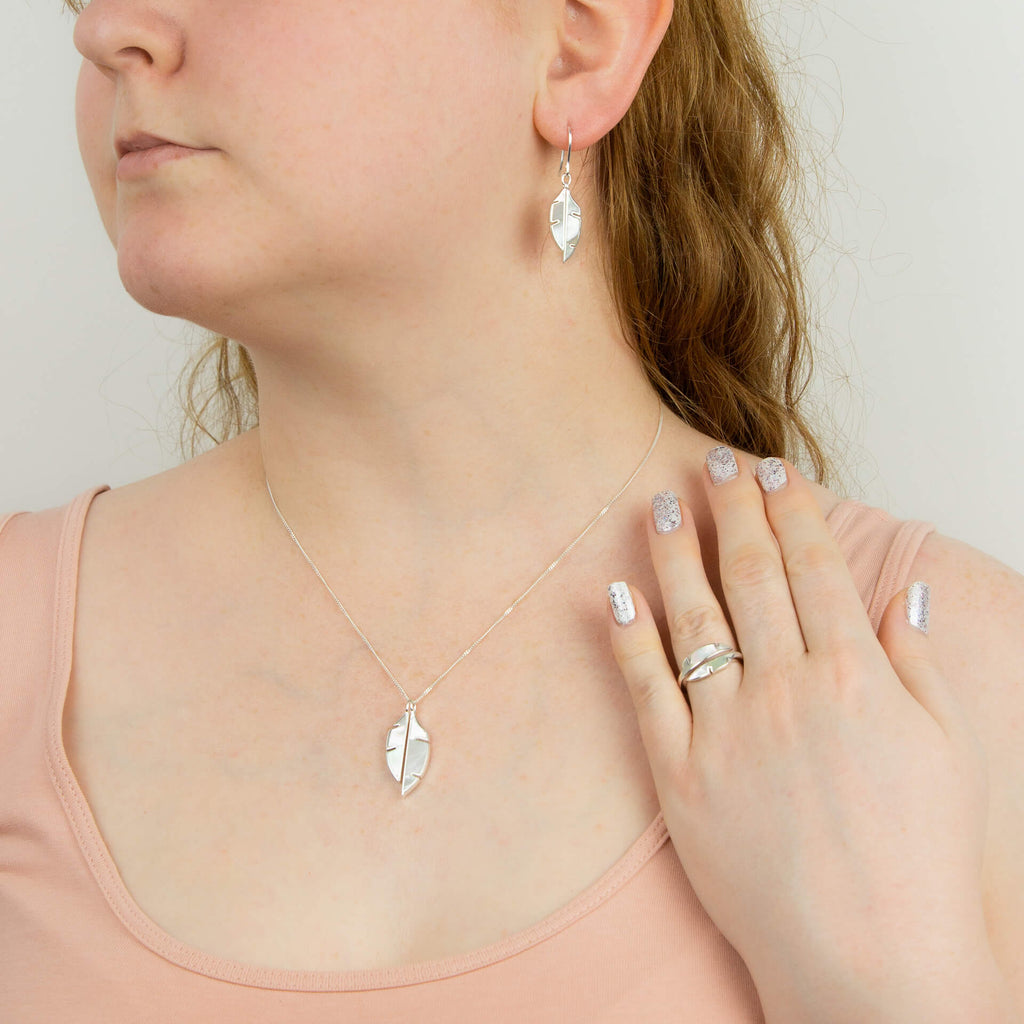 Beginnings Split Leaf Ring