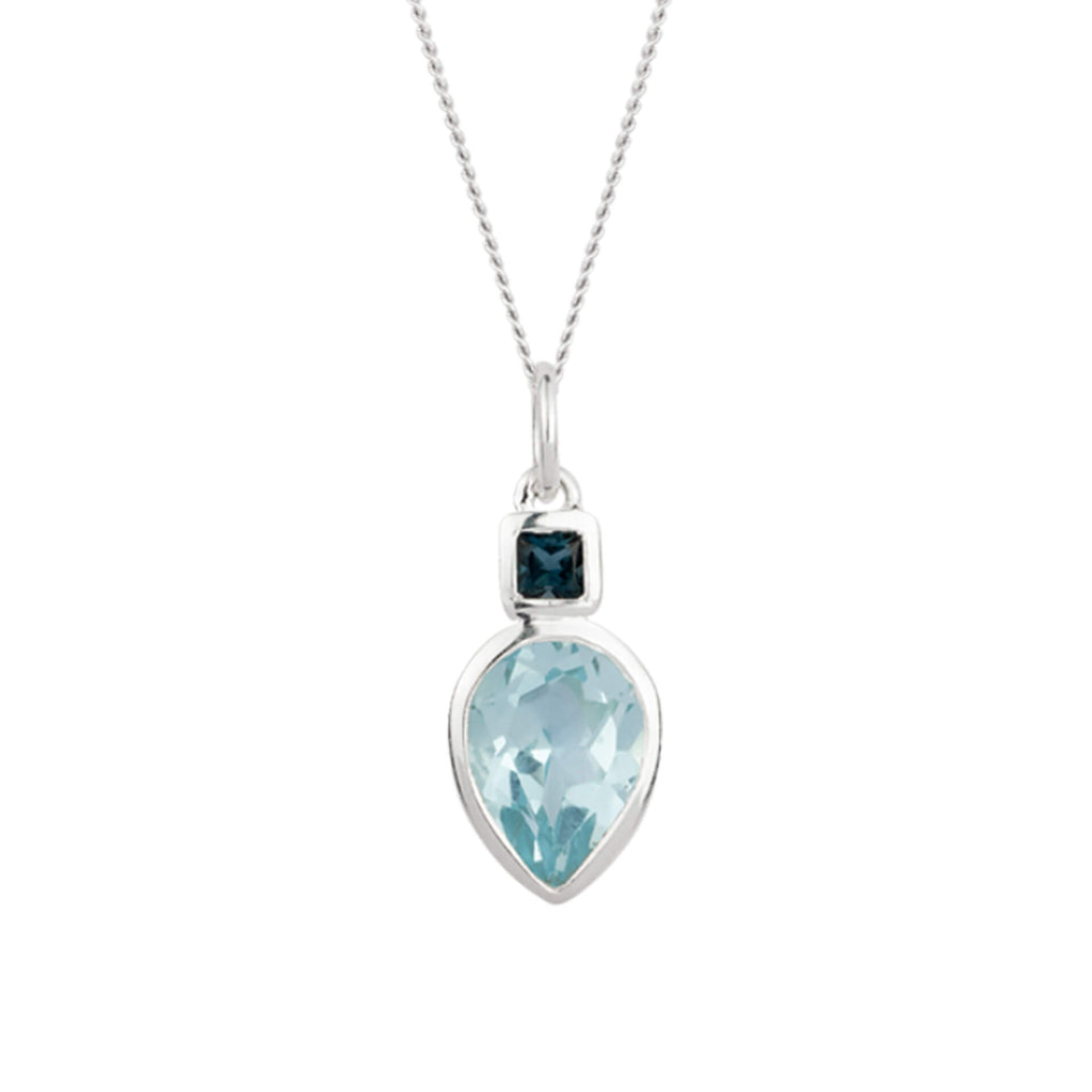 Beginnings Iris Petal Drop Pendant