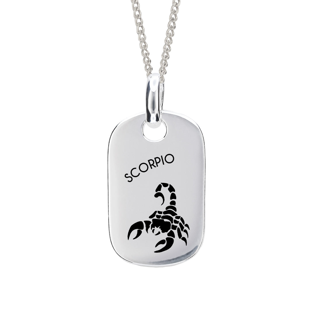 Beginnings Rounded Rectangle Tag Pendant