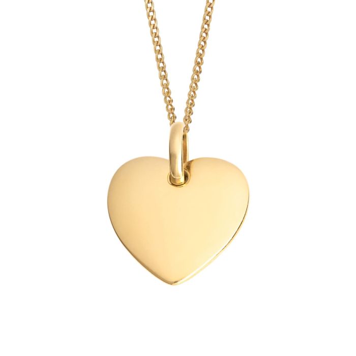 Beginnings Heart Tag Pendant