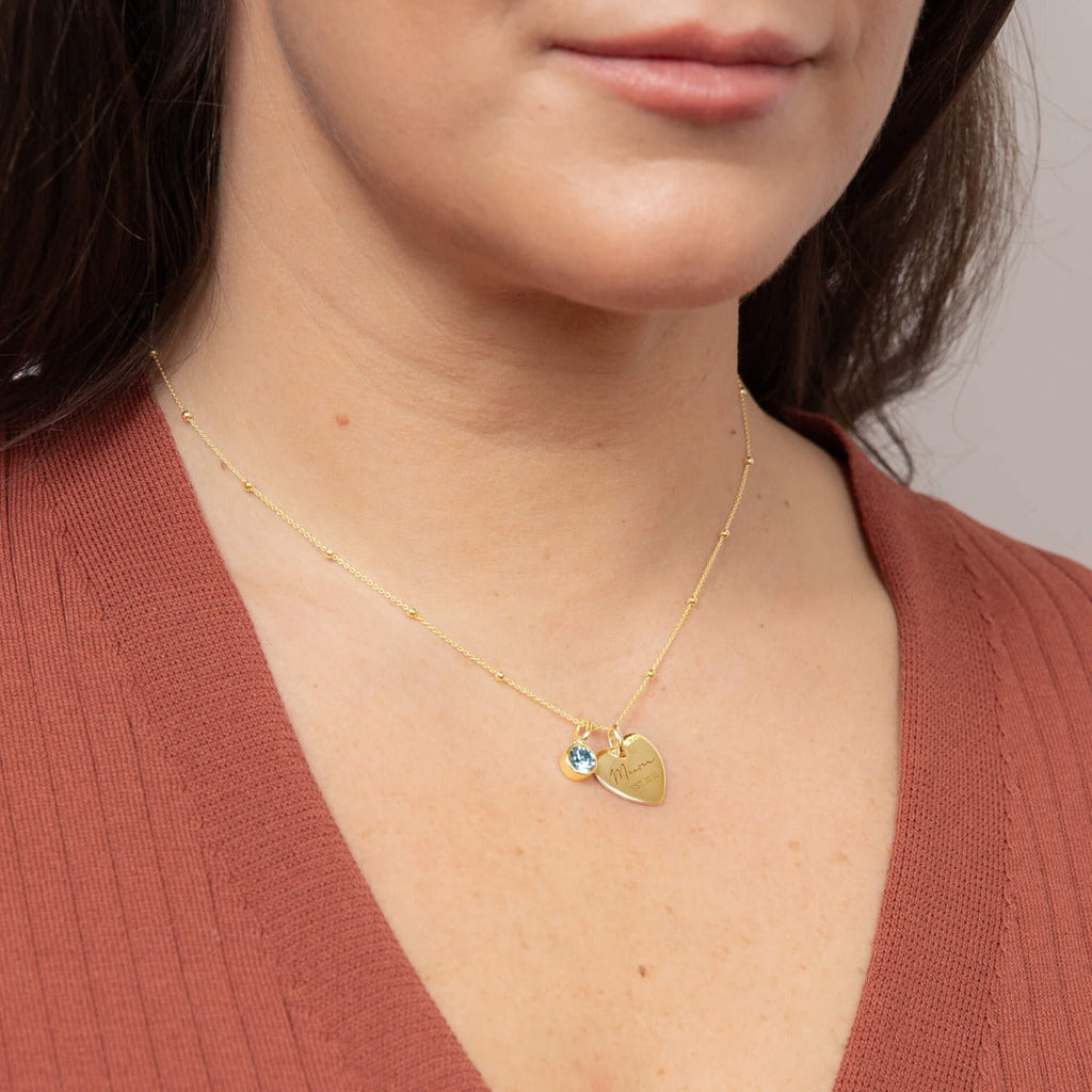 Beginnings Crystal Birthstone Charm