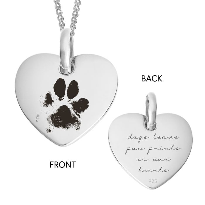 Beginnings Heart Tag Pendant