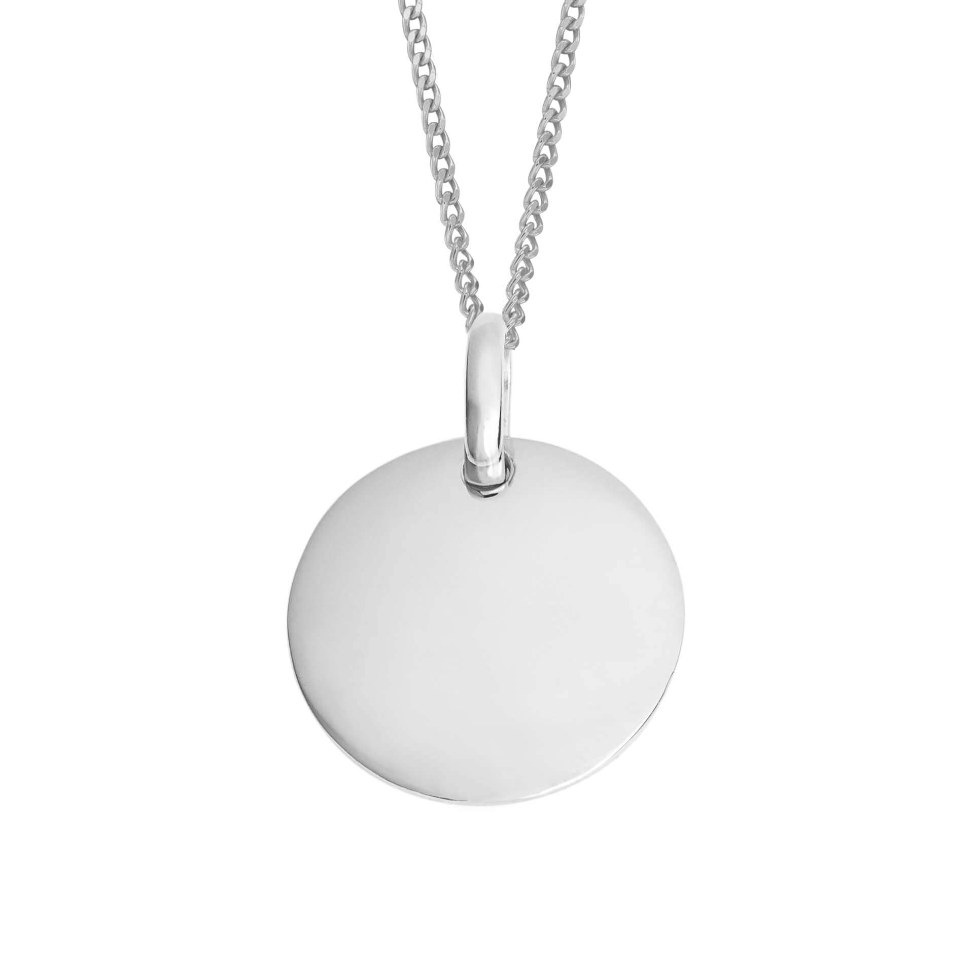 Beginnings 15mm Round Tag Pendant
