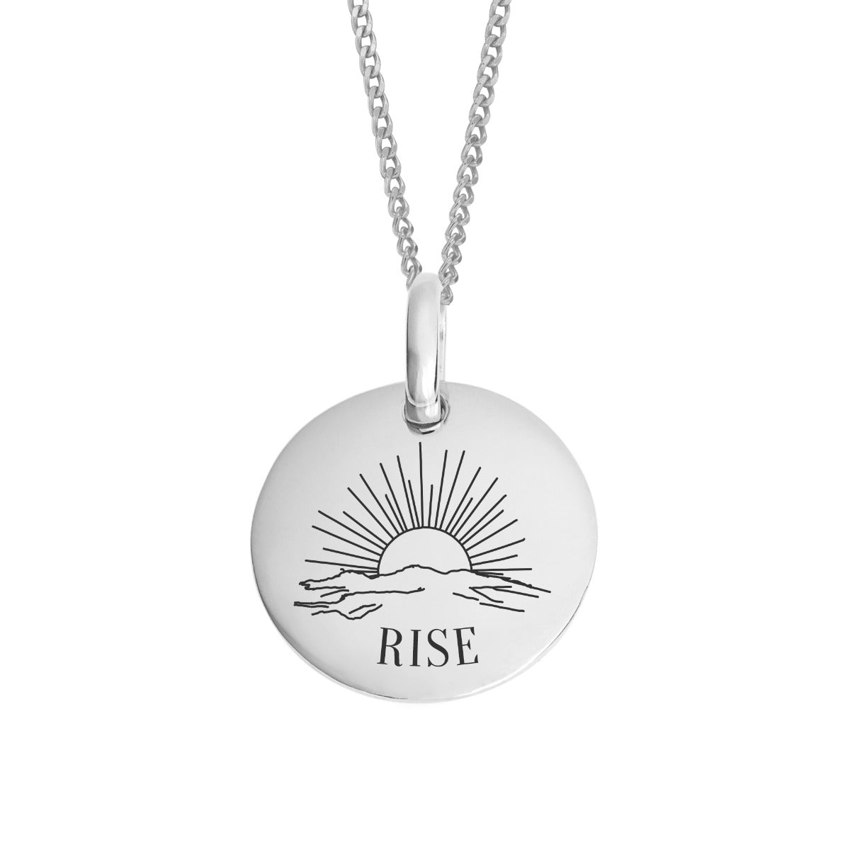 Beginnings 15mm Round Tag Pendant