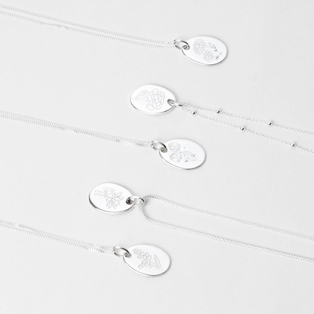 Beginnings Birth Bloom Pendants