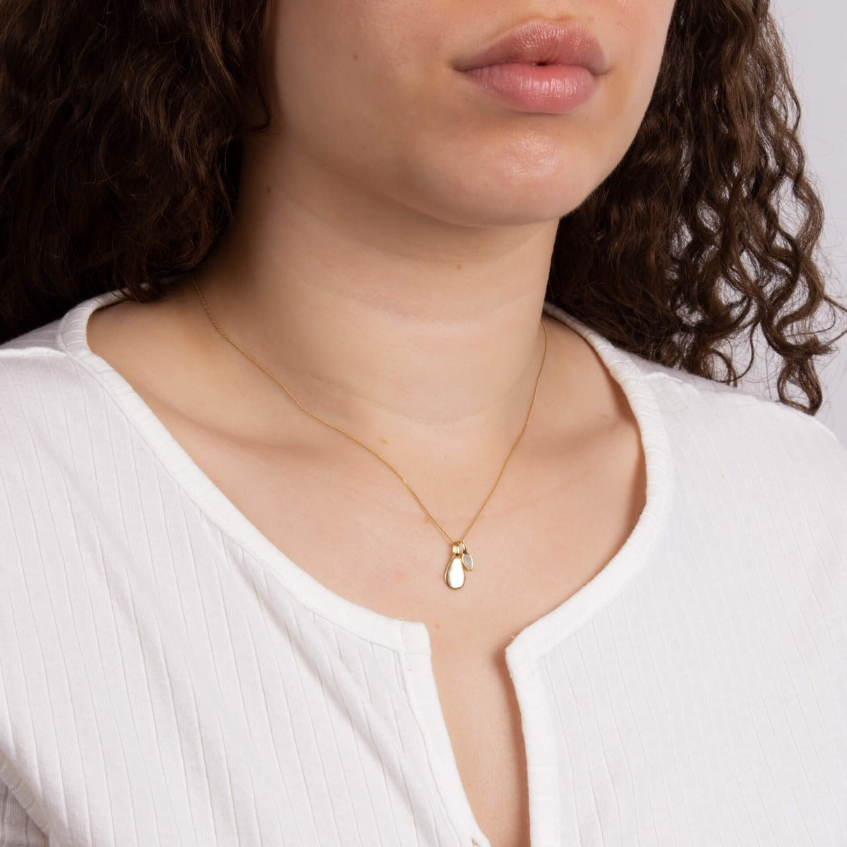 Beginnings Semi-Precious Birthstone Necklace