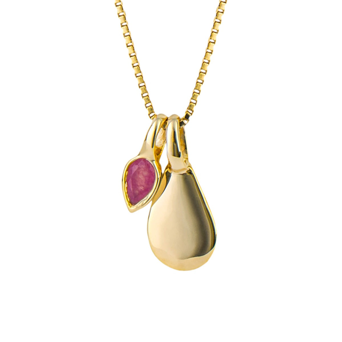Beginnings Semi-Precious Birthstone Necklace