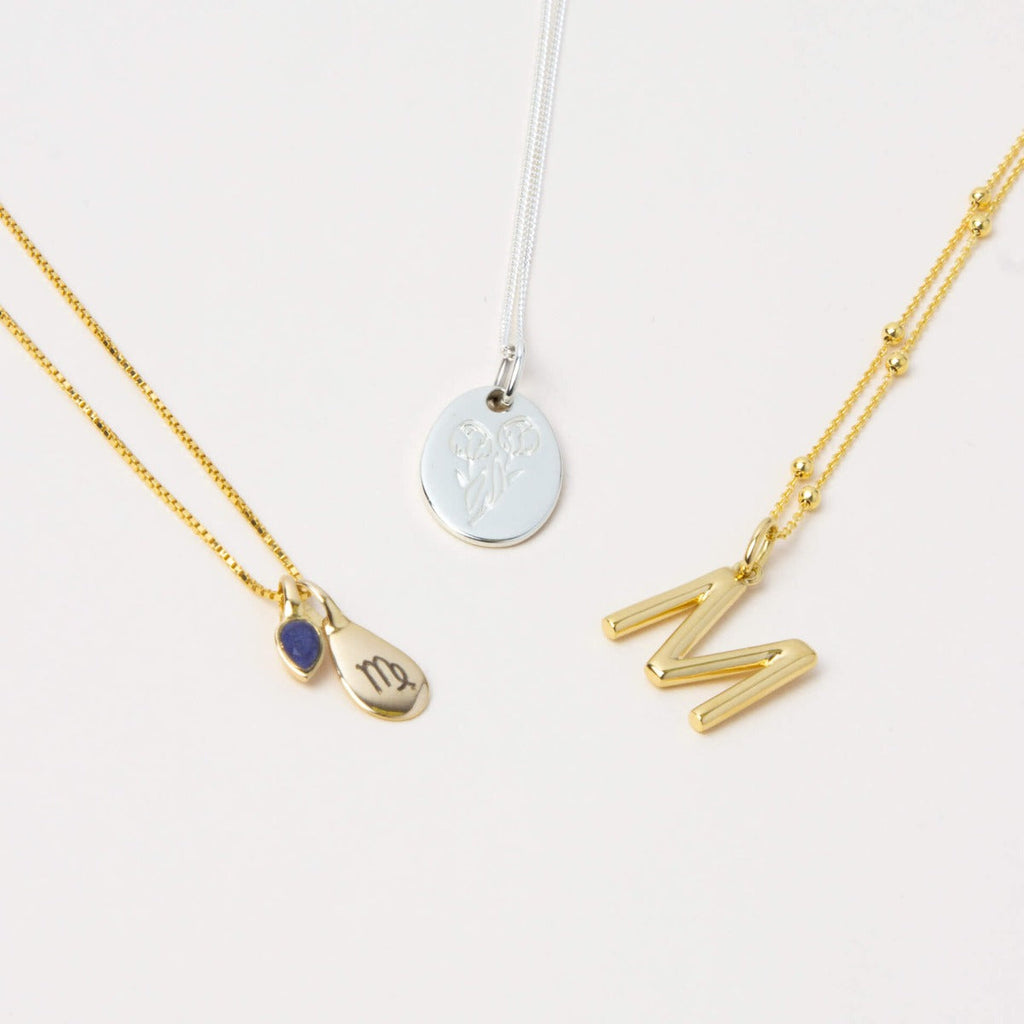 Beginnings Birth Bloom Pendants