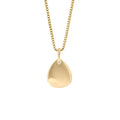 D for Diamond Droplet Tag Pendant with Chain P5208