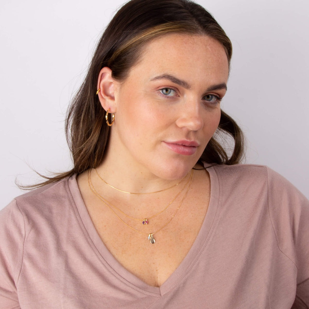 Beginnings Semi-Precious Birthstone Necklace
