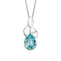 Beginnings Petal Drop Pendant with Crystal