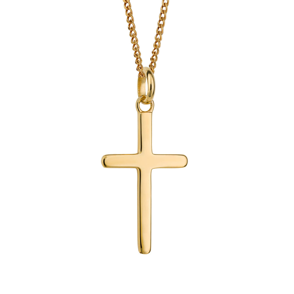 Beginnings Plain Cross Pendant