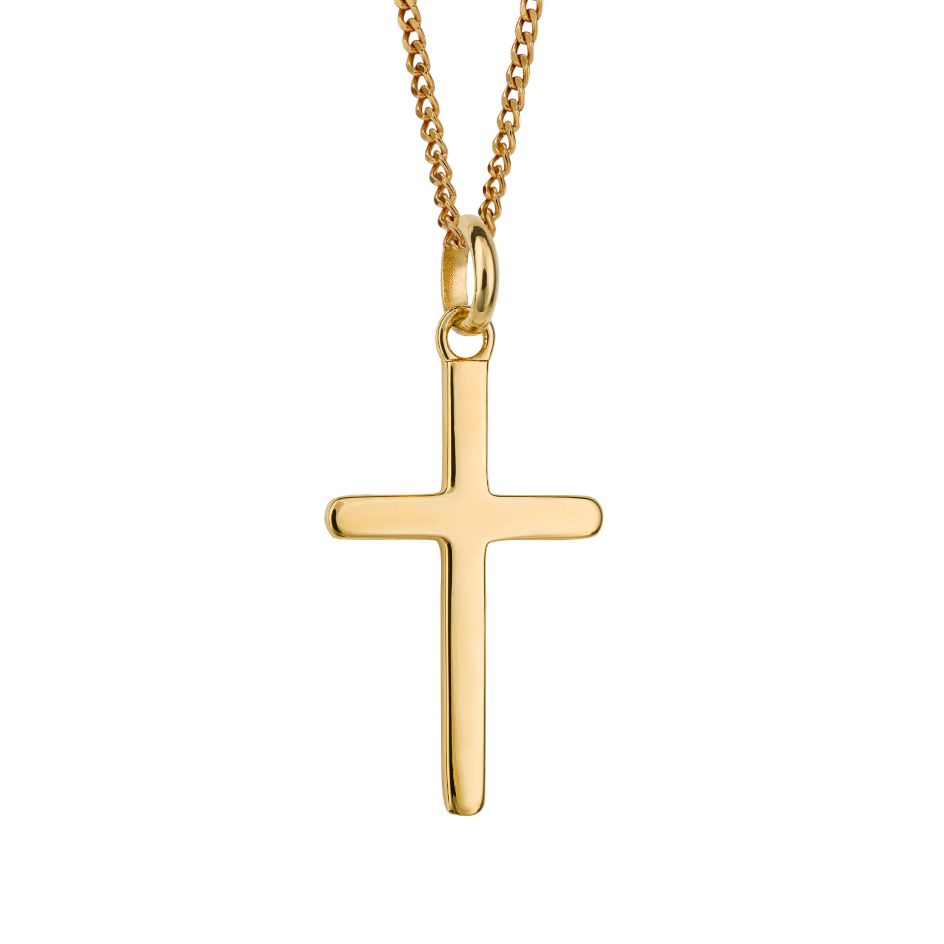 Beginnings Plain Cross Pendant