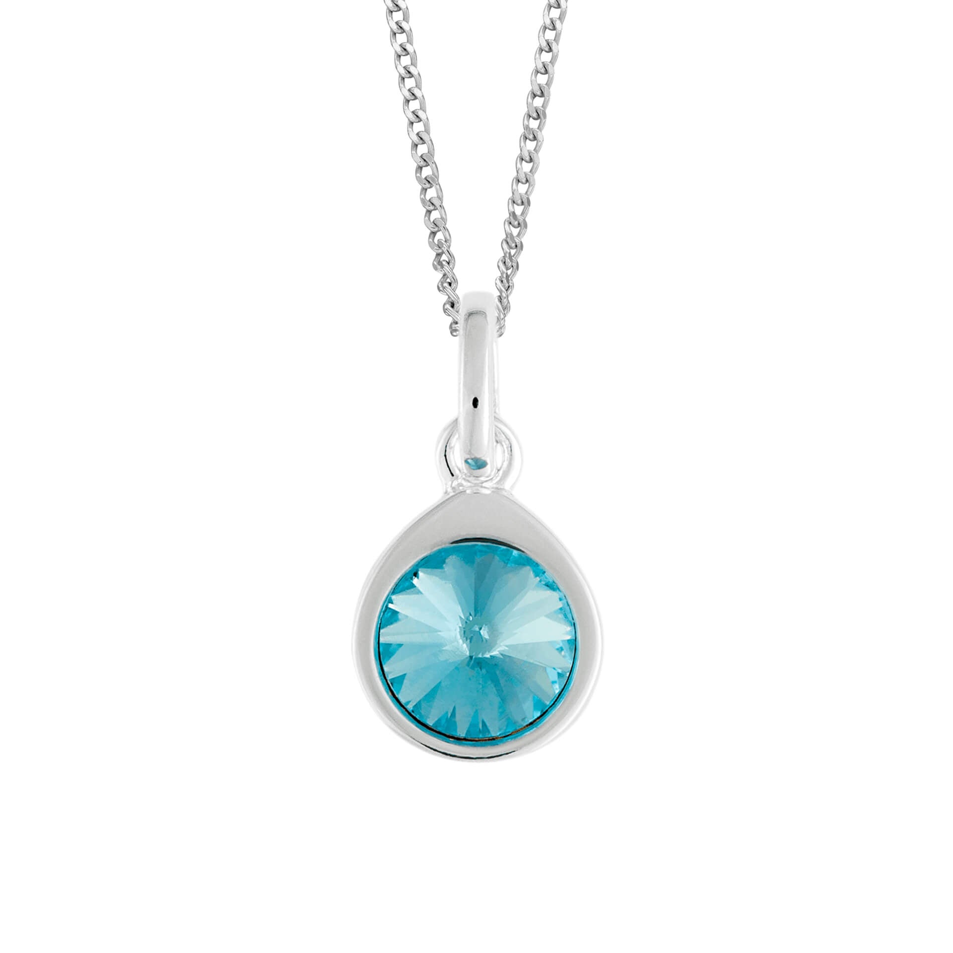 Beginnings Crystal Teardrop Pendant