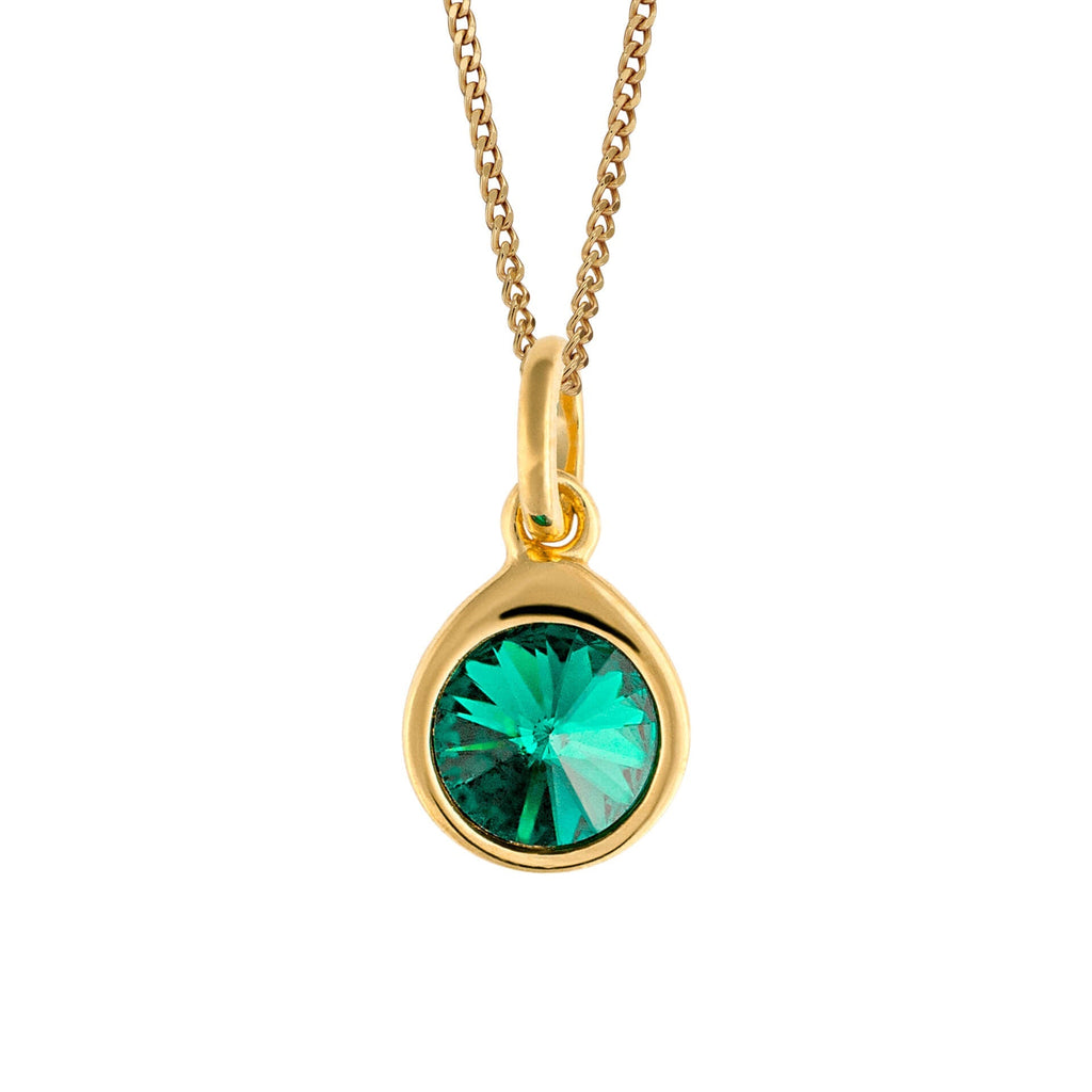 Beginnings Crystal Teardrop Pendant