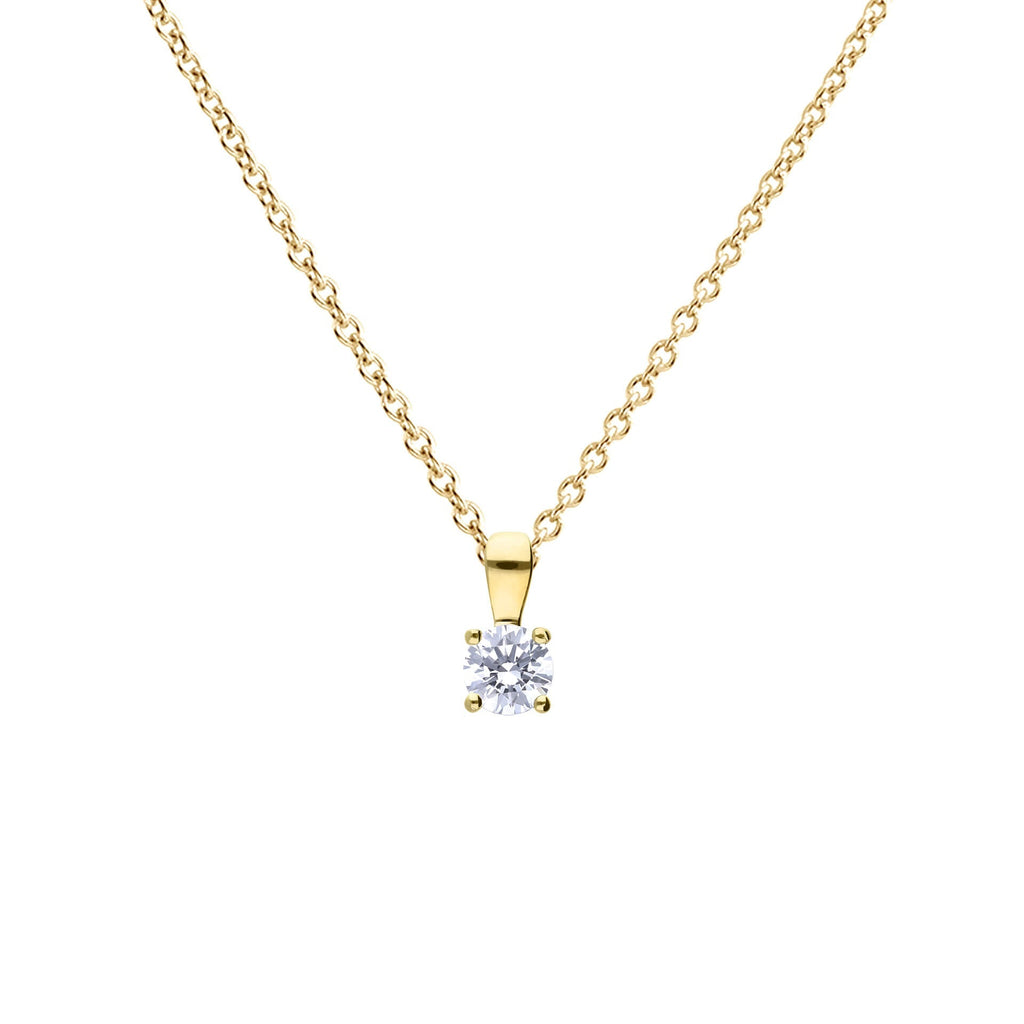Diamonfire Four Claw Carat Pendant