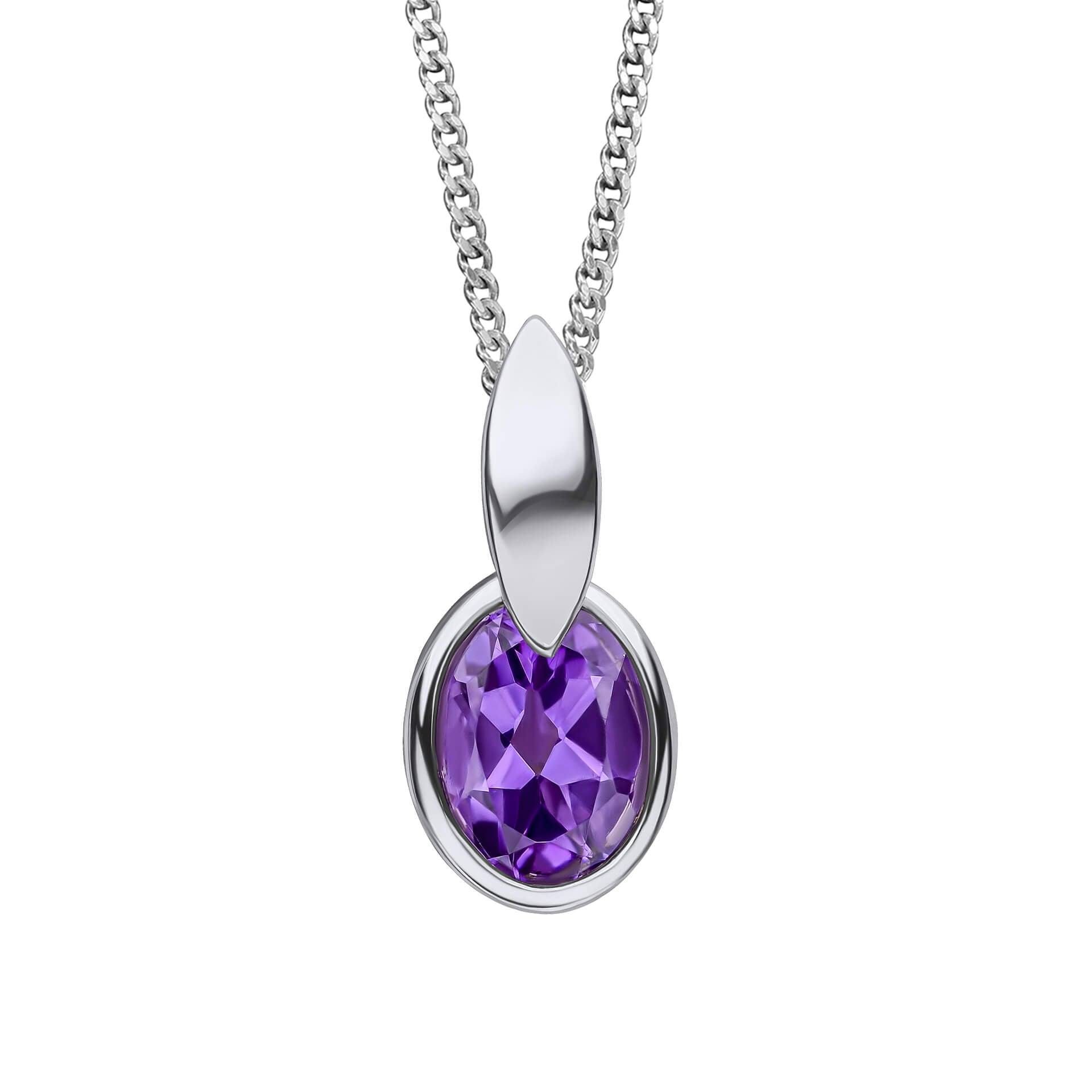 Beginnings Amethyst Pendant