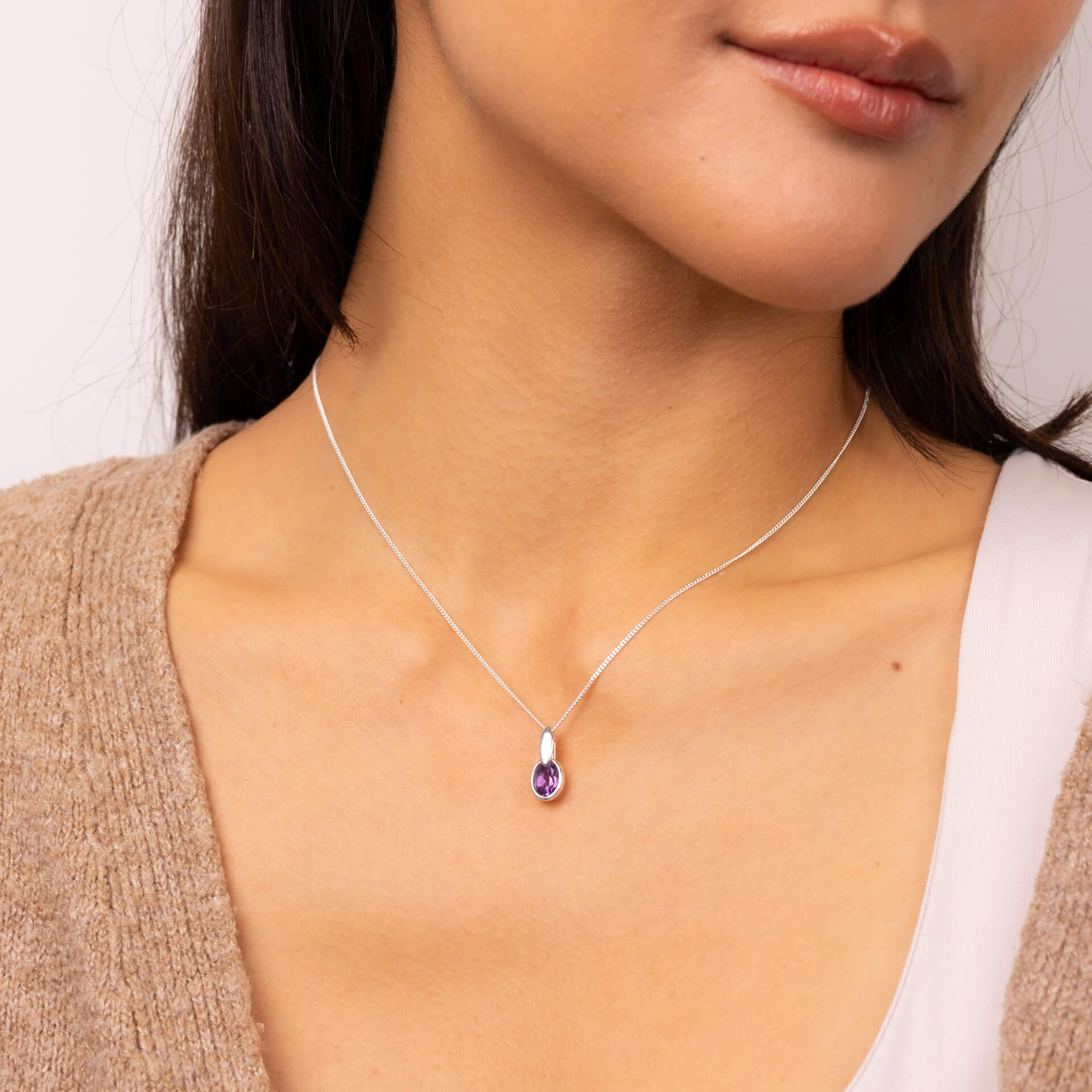 Beginnings Amethyst Pendant