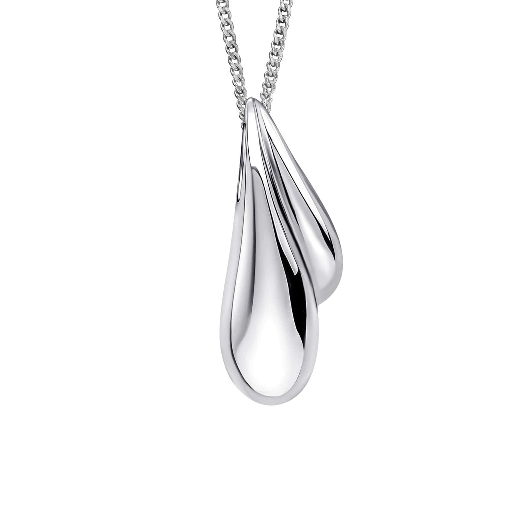 Beginnings Organic Wave Droplet Pendant