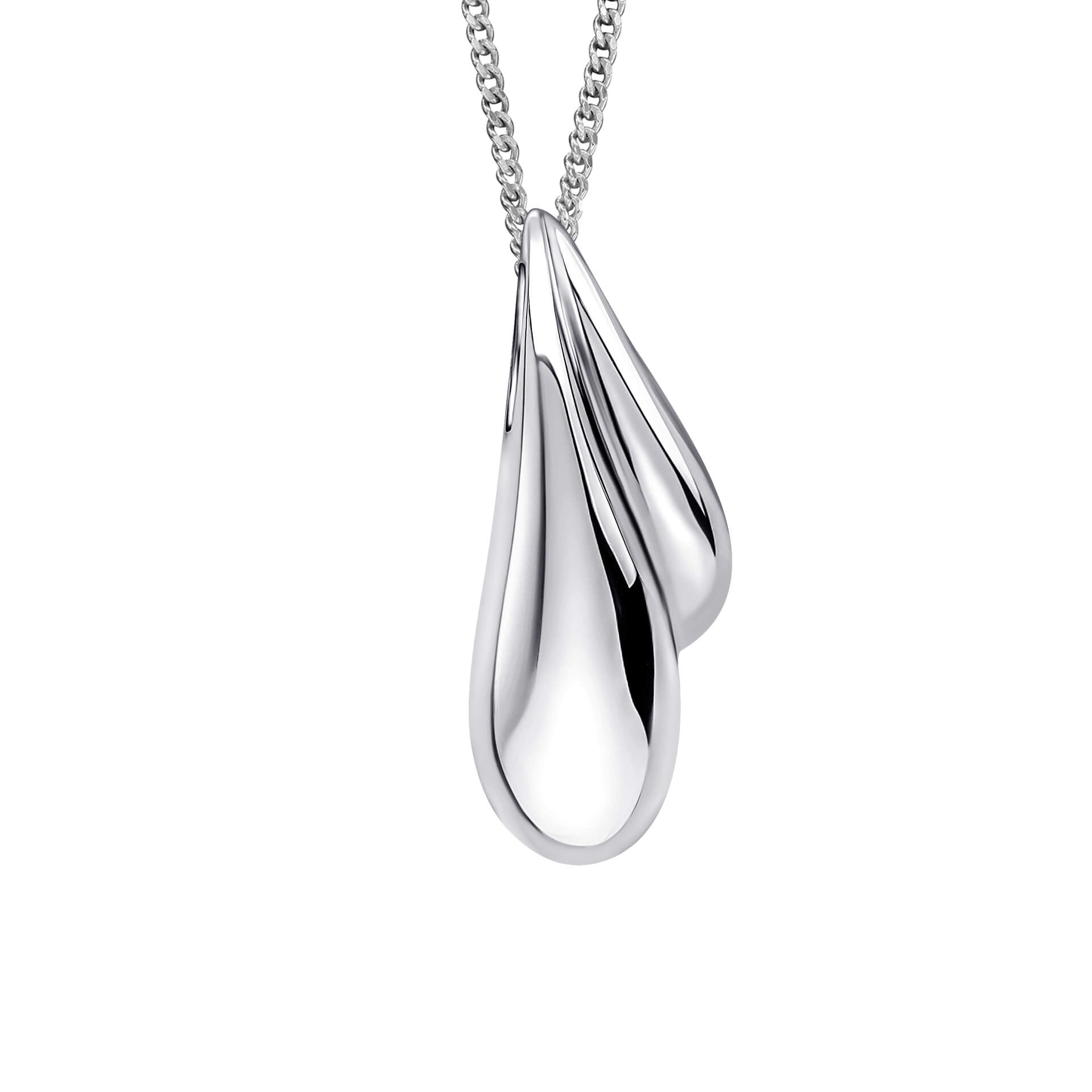 Beginnings Organic Wave Droplet Pendant