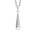 Beginnings Elongated Teardrop Pendant