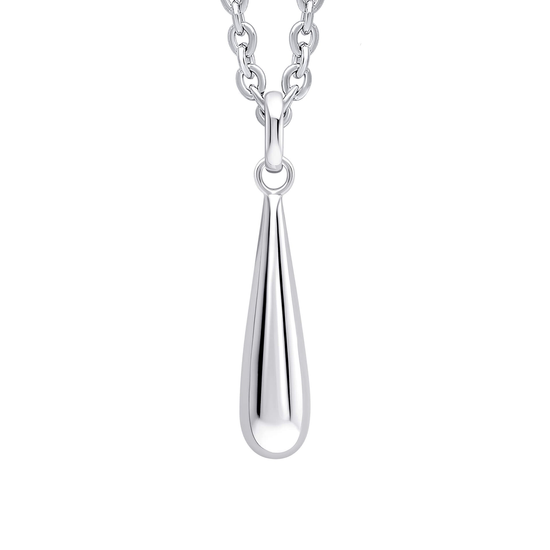 Beginnings Elongated Teardrop Pendant
