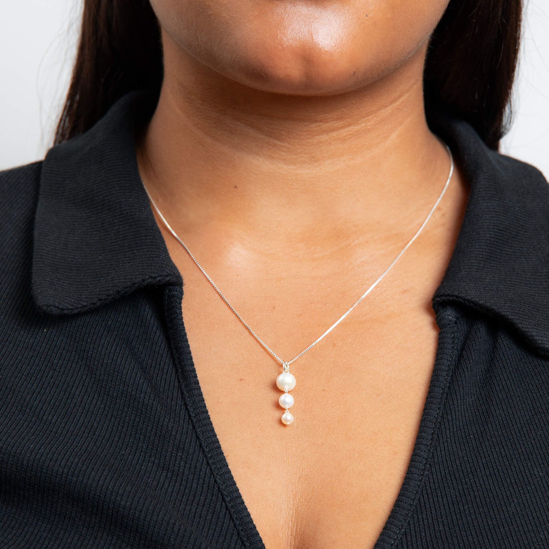 Beginnings Gradient Freshwater Pearl Pendant