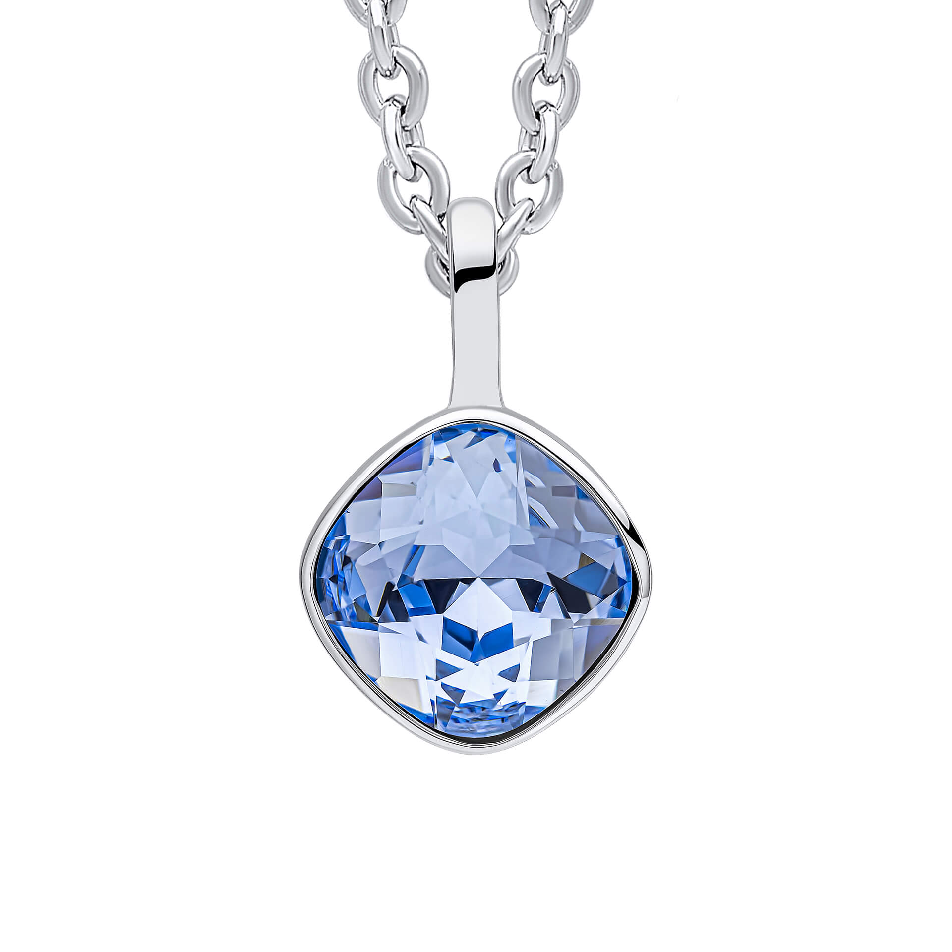 Beginnings Cushion Cut Crystal Pendant