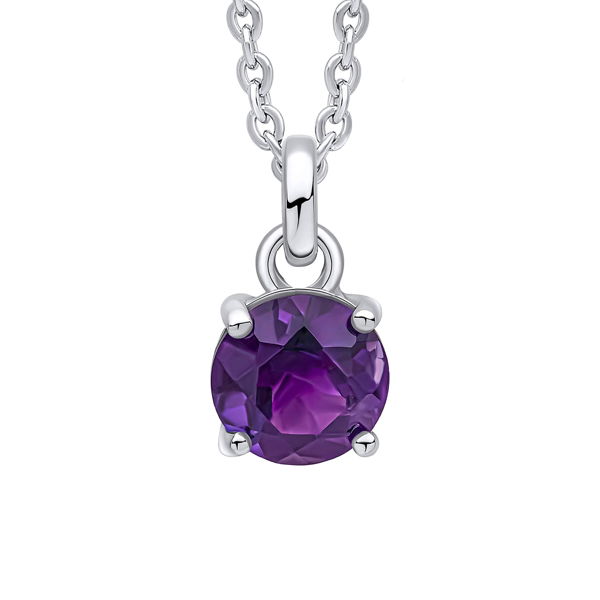 Beginnings Round Semi Precious Pendant