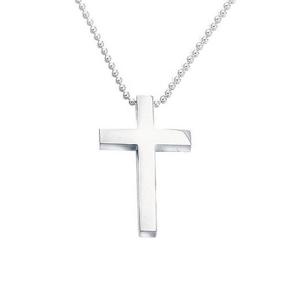 Beginnings Large Slider Cross Pendant