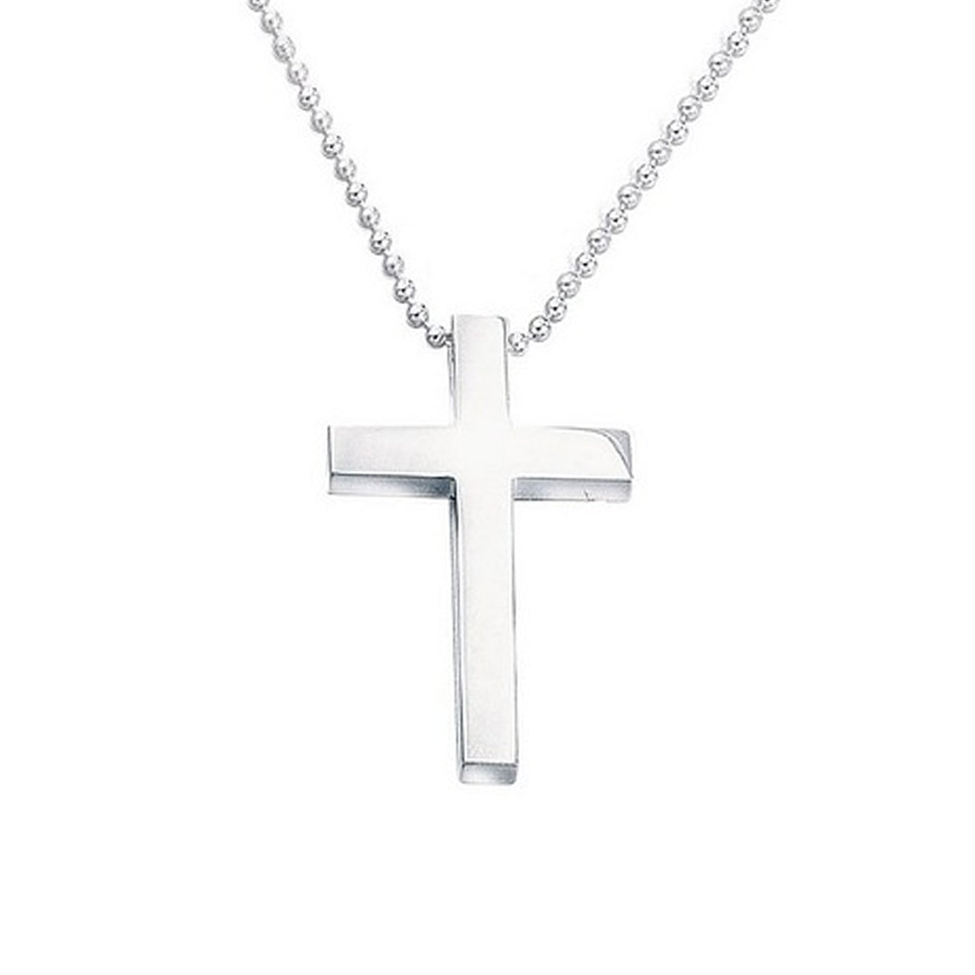 Beginnings Large Slider Cross Pendant