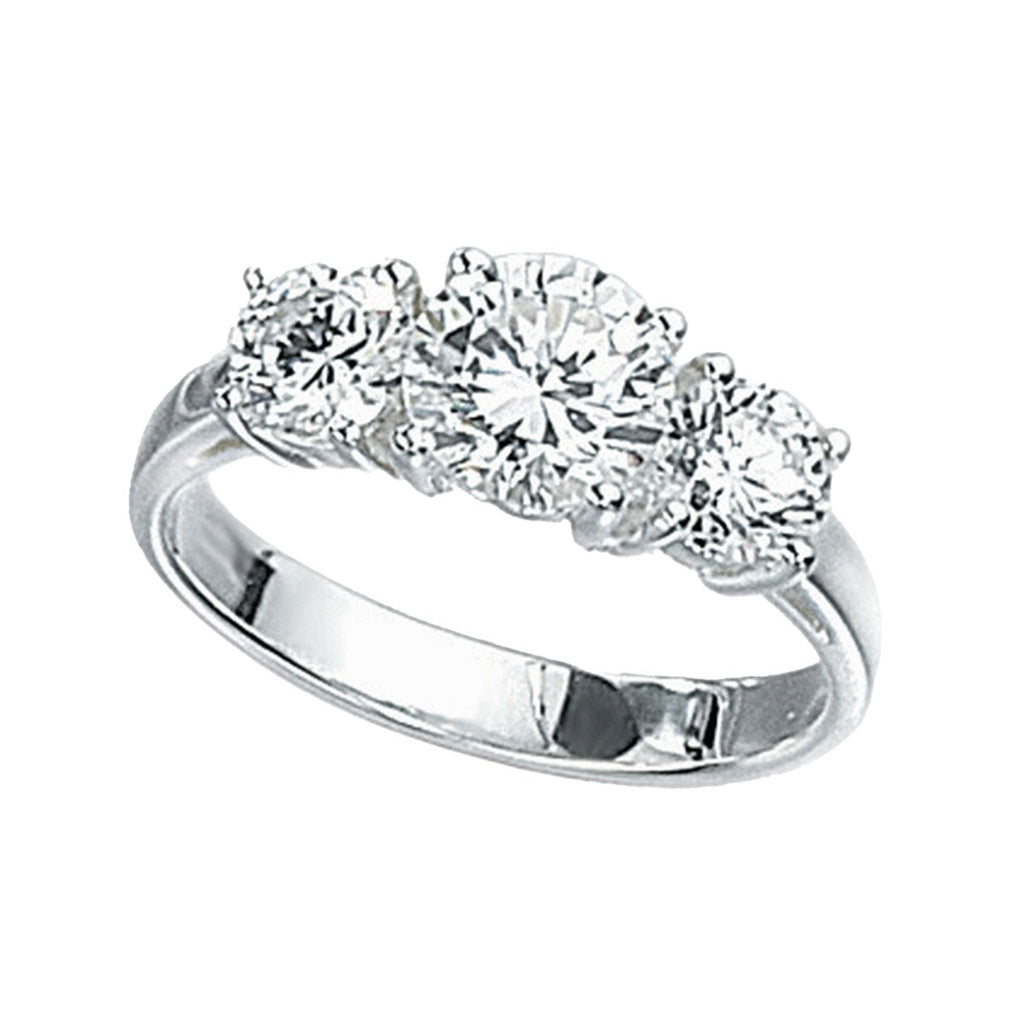 Beginnings Trilogy CZ Ring