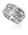 Beginnings Wraped Wire CZ Ring