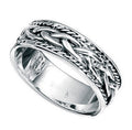 Beginnings Plaited Design Band Ring