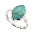 Beginnings Marquise Imitation Turquoise Ring