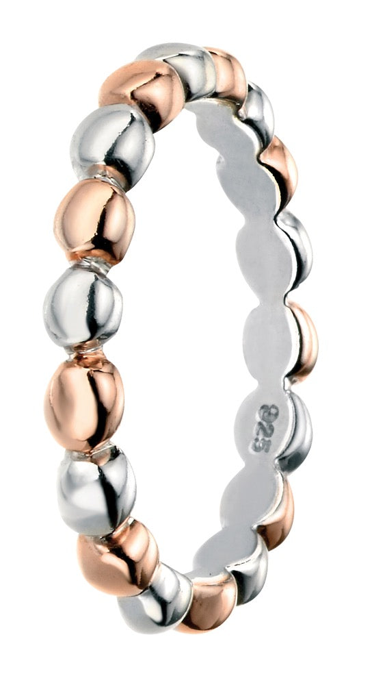 Beginnings Mixed Ball Band Ring