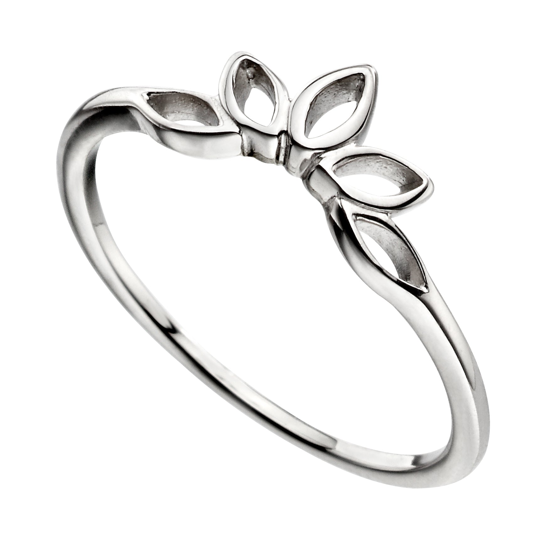 Beginnings Open Marquise Stacker Ring