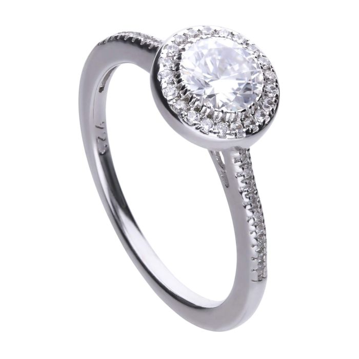 Diamonfire Round Cluster Ring