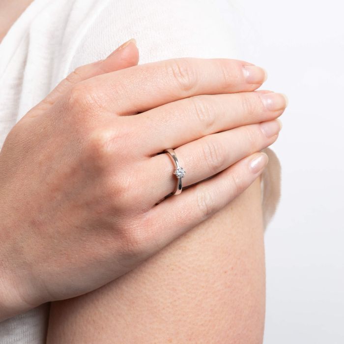 Diamonfire Six Claw Carat Ring