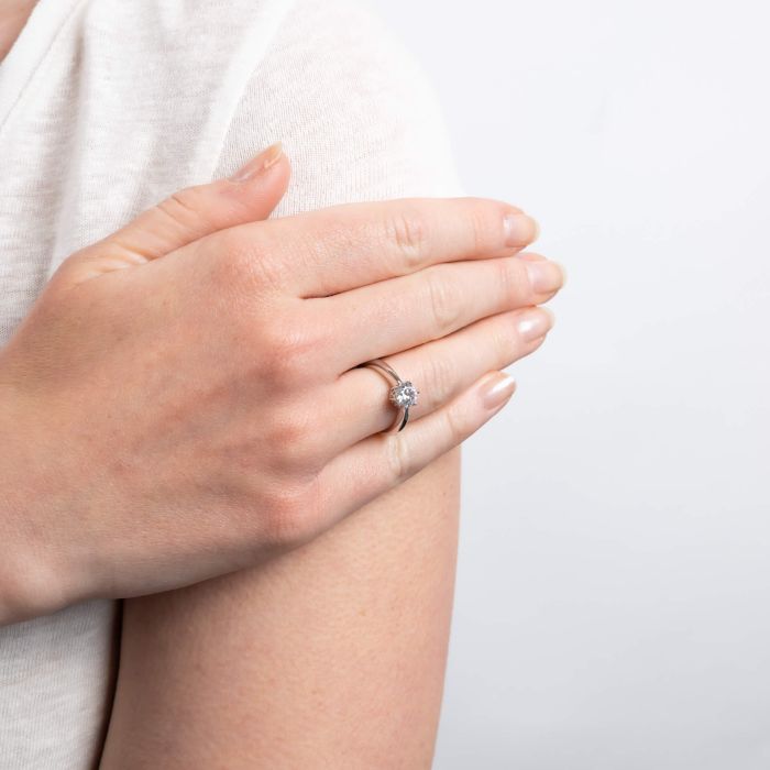 Diamonfire Six Claw Carat Ring