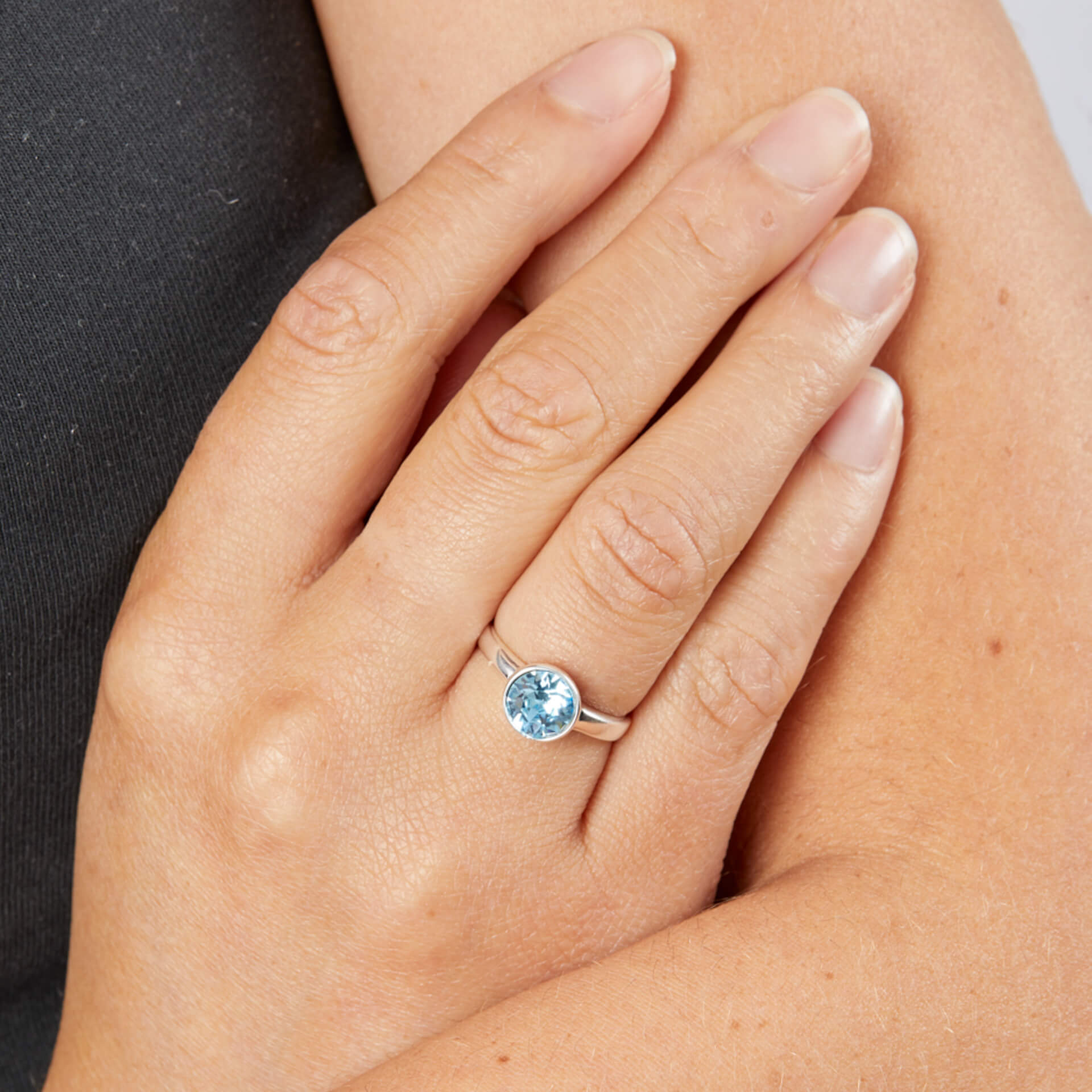 Beginnings Crystal Birthstone Ring