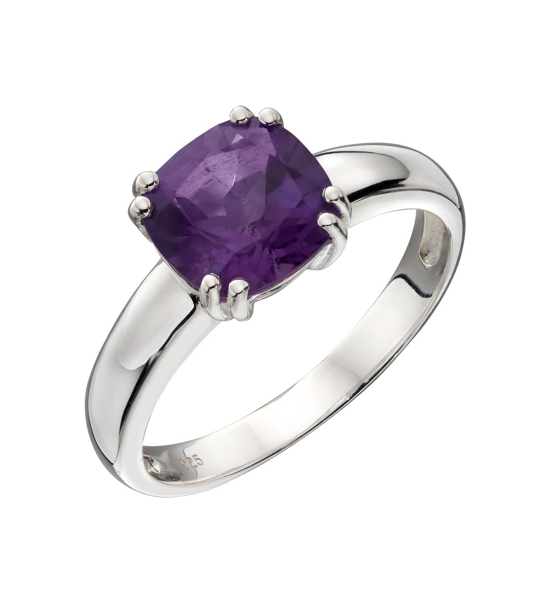 Beginnings Cushion Cut Stone Ring