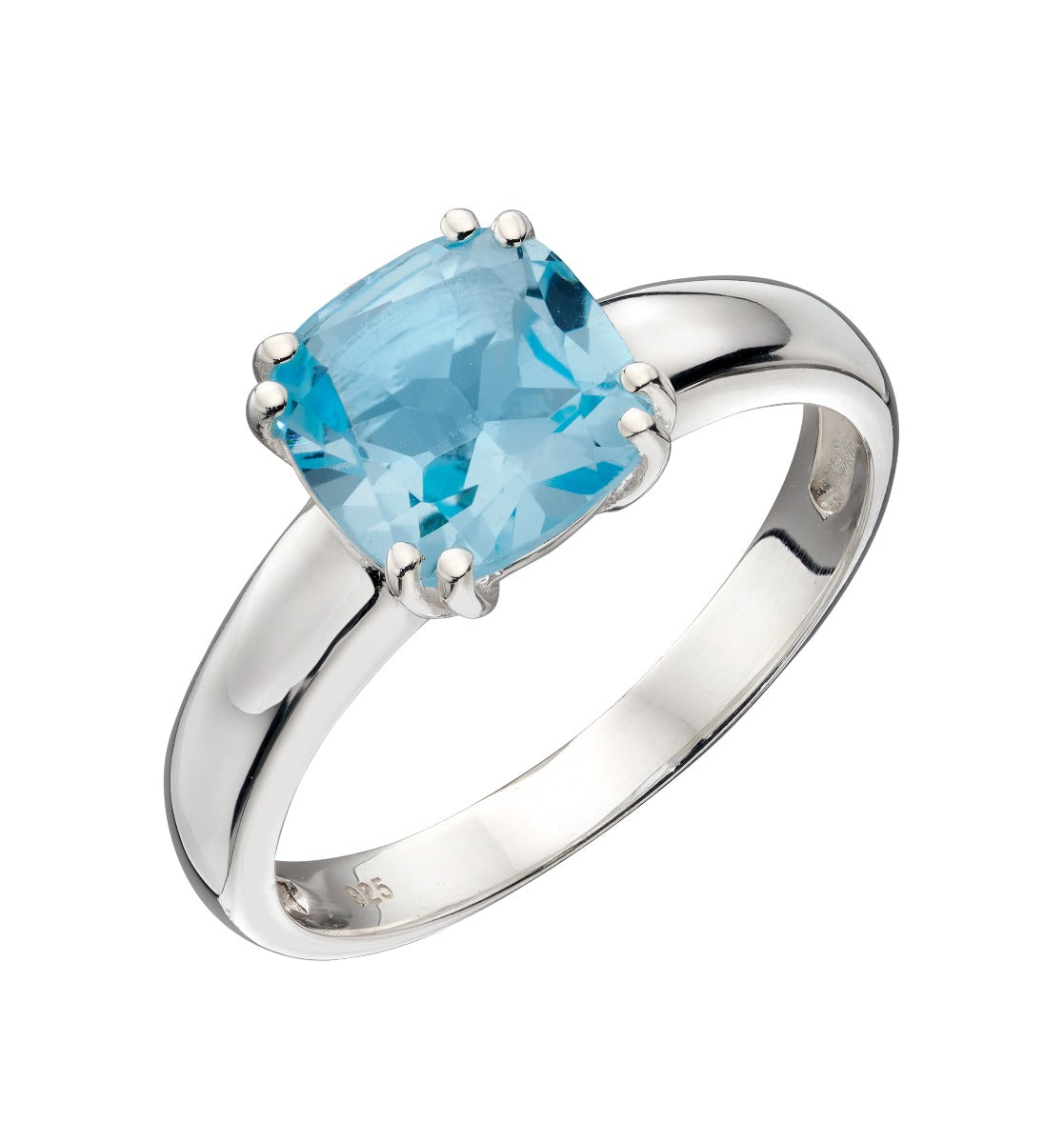 Beginnings Cushion Cut Stone Ring